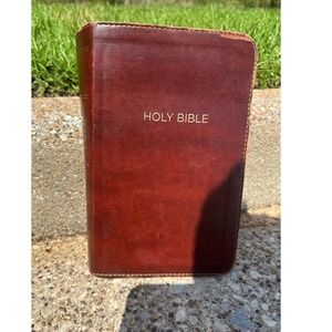 KJV Know the Word Study Bible Thomas Nelson Burgundy Leather 2017